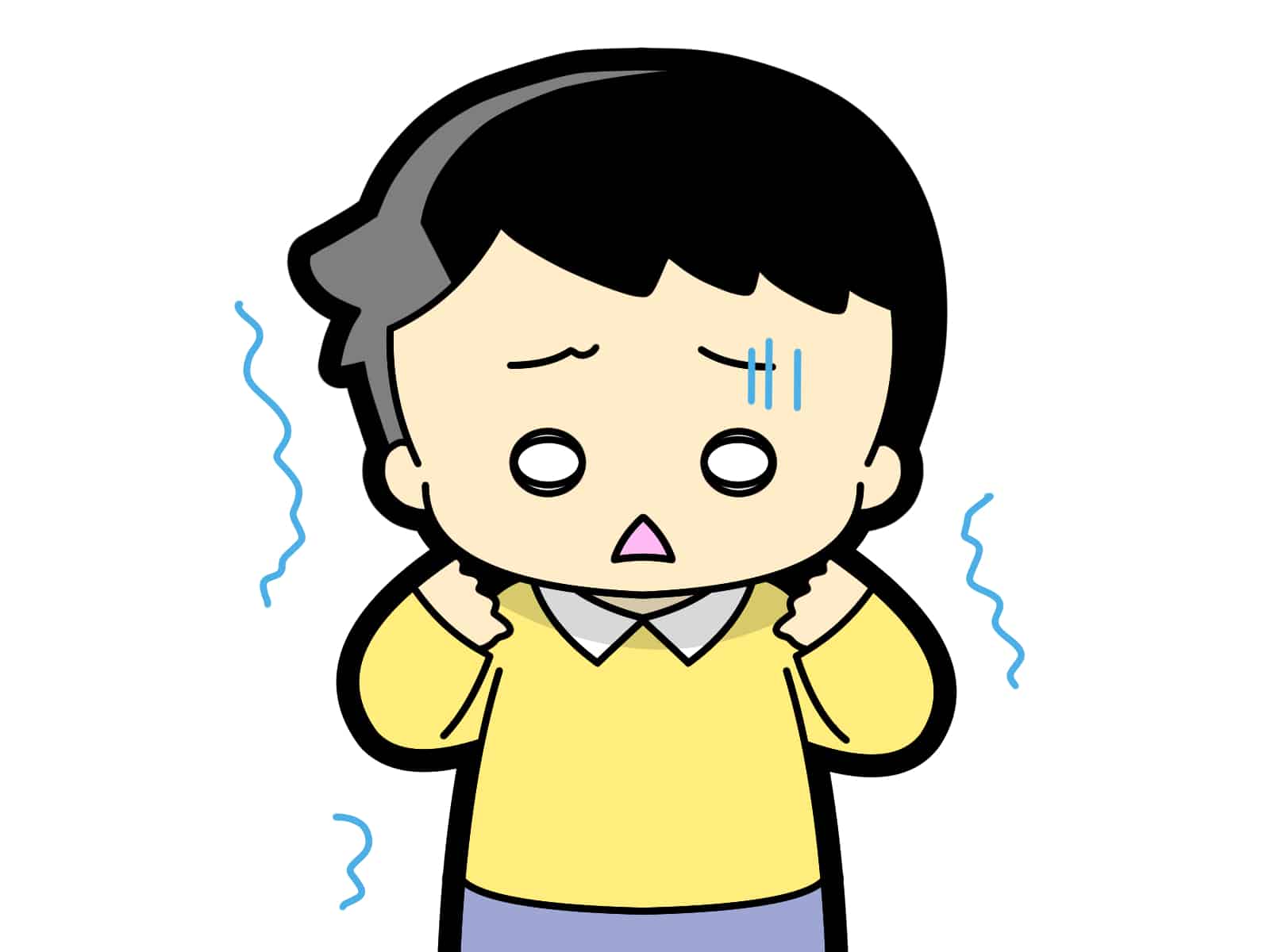 小児の震え